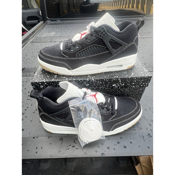 Jordan Spizike Low Shoes Black Denim Gum IR2012 001 Men\'s Sz 12 Athletic Sneaker main image 8